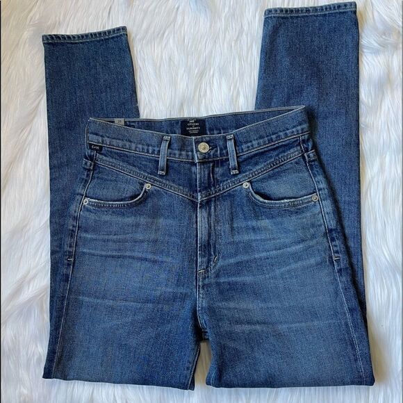 CITIZENS Of Humanity Size 25 High Rise Jeans Coastal Cowgirl Casual NWOT